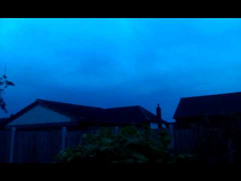 Lightning Strike - Derbyshire - Wind