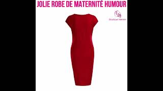 Jolie Robe De Maternité Humour