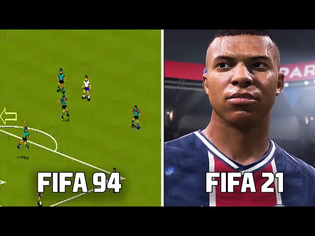 Pin en FIFA Games evolution 1994-2020