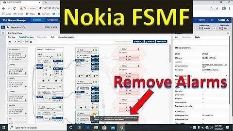 How to Login NOKIA BTS and check parameters  (VSWR , cells , sectors , IP)