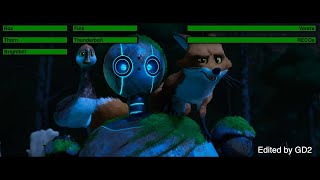 The Wild Robot Final Battle With Healthbars 12