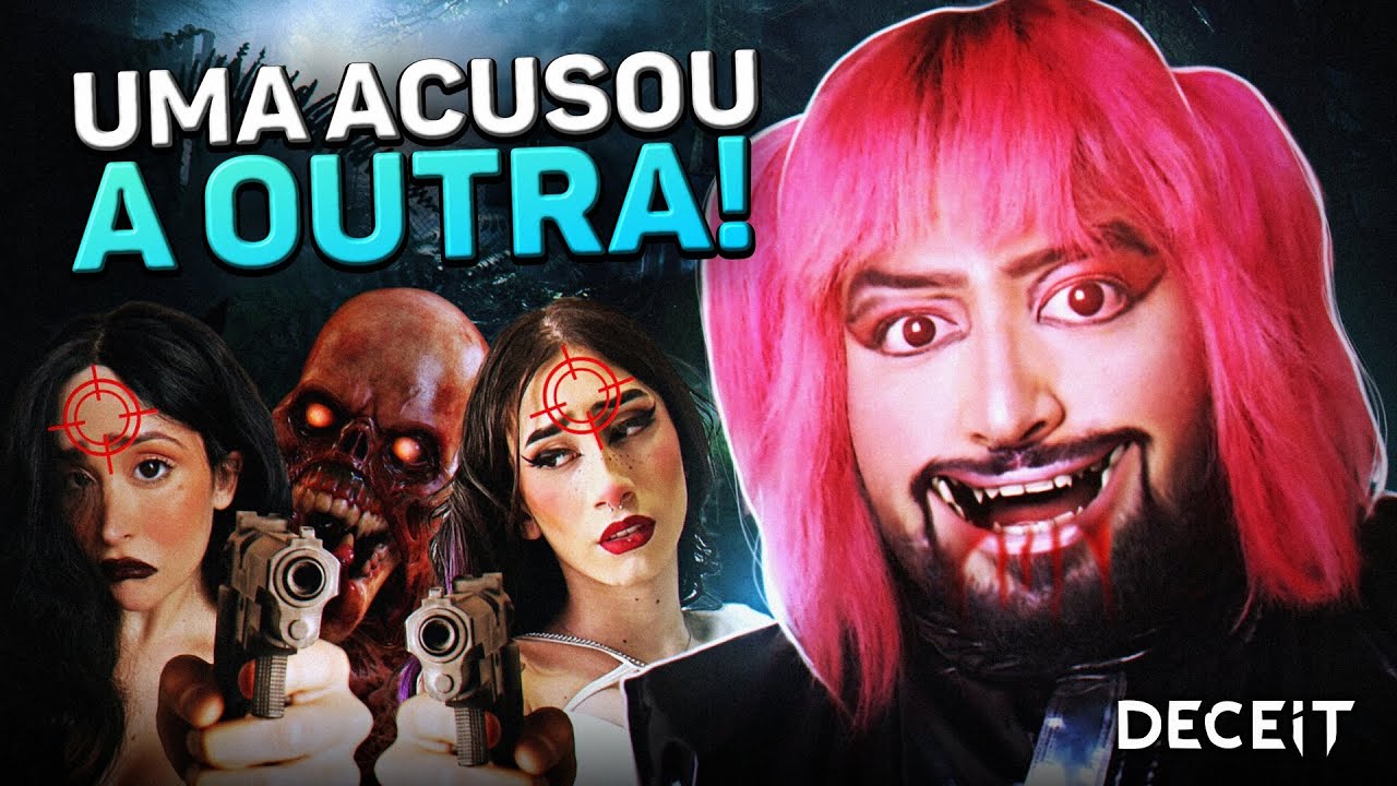 VEGGIE E NERISSA SABOTARAM AS PARTIDAS 😂 - Deceit