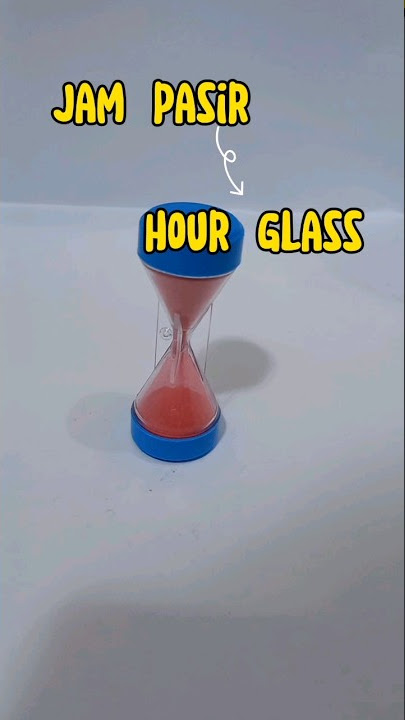 jam pasir #mainananak #jampasir #hourglass #mainan
