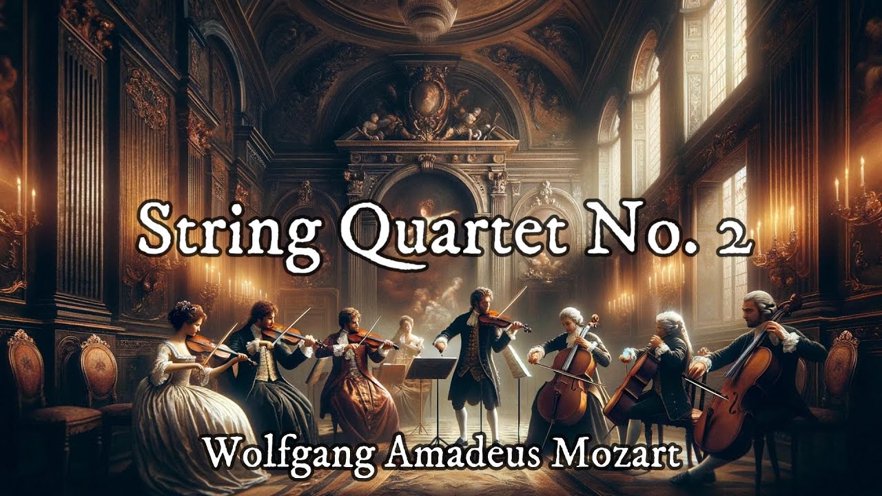 モーツァルト：弦楽四重奏曲第2番 ニ長調 K.155/134a（Mozart：String