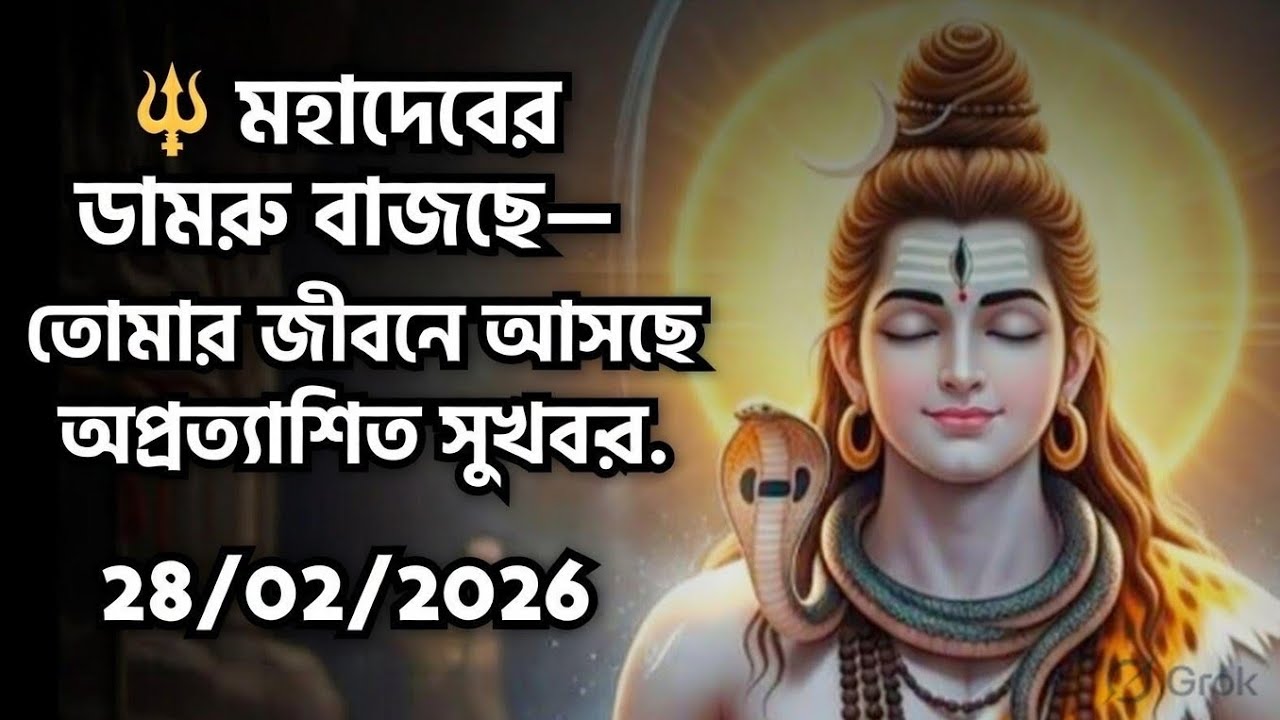 ৮৮৮ 🕉️🔱 মহাদেবের ডামরু বাজছে—তোমার জীবনে আসছে অপ্রত্যাশিত সুখবর....!#shivshakti