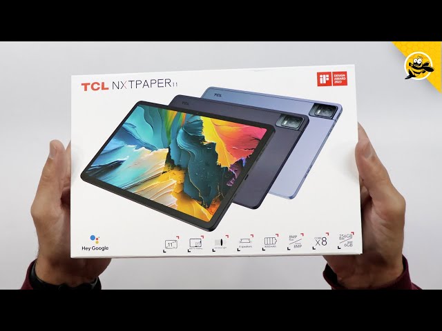 FORGET E-Readers? TCL NXTPAPER 11 Tablet - Unboxing & First Review