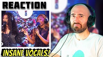 PITCH PERFECT! FLO - THIS CHRISTMAS LIVE LOUNGE BBC [FIRST REACTION]