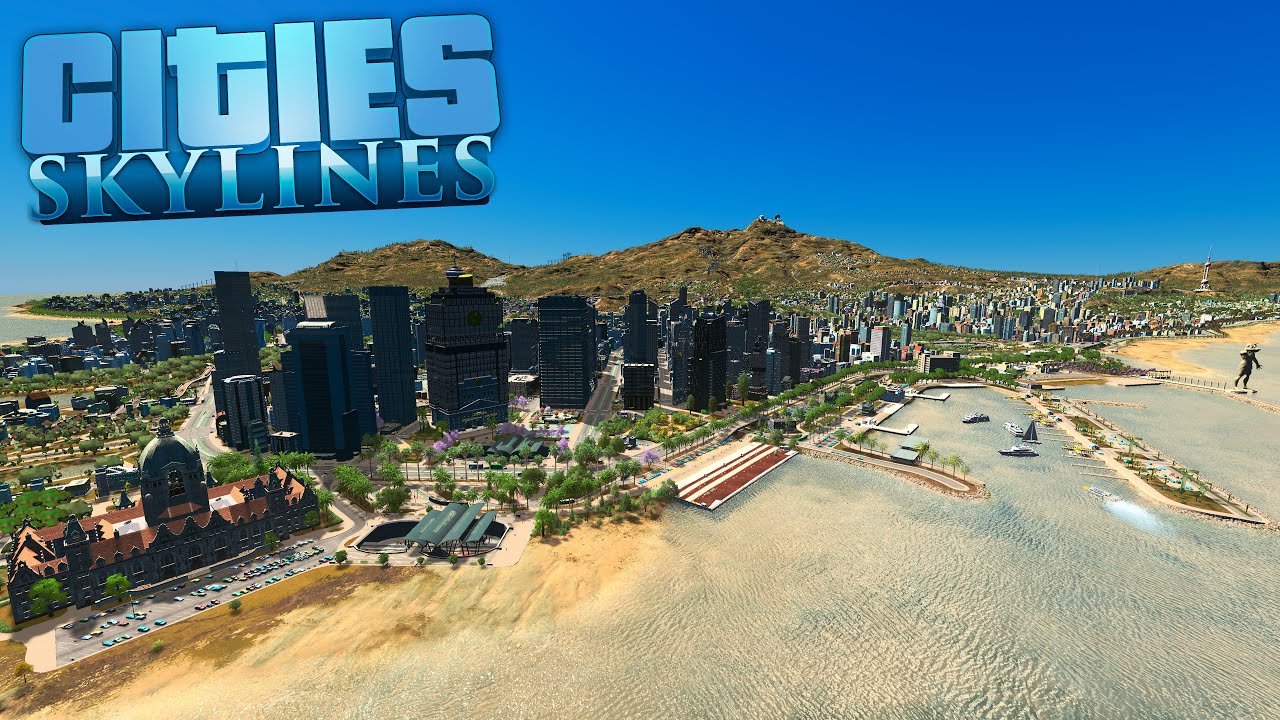 MELHOR CIDADE QUE JA FIZ E NUMA ILHA 🏝 - Cities Skylines - A Ilha #125