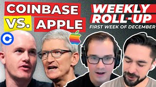 Coinbase vs Apple | Crypto Market Bottom Signals | Genesis Fallout | SBF Scandal | Reddit NFTs