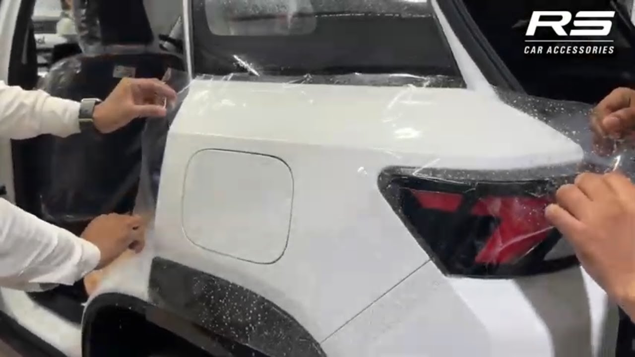 Brezza Protected with Sunkool Paint Protection Film (ppf) Brezza 2022 360 Camera Installation