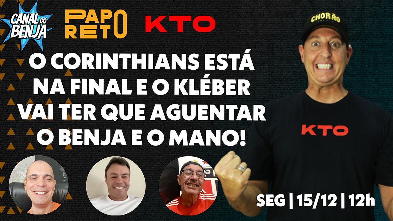 Papo Reto com Benja, Gladiador, Mano e Véio - ep. 516 - 15/12/2025