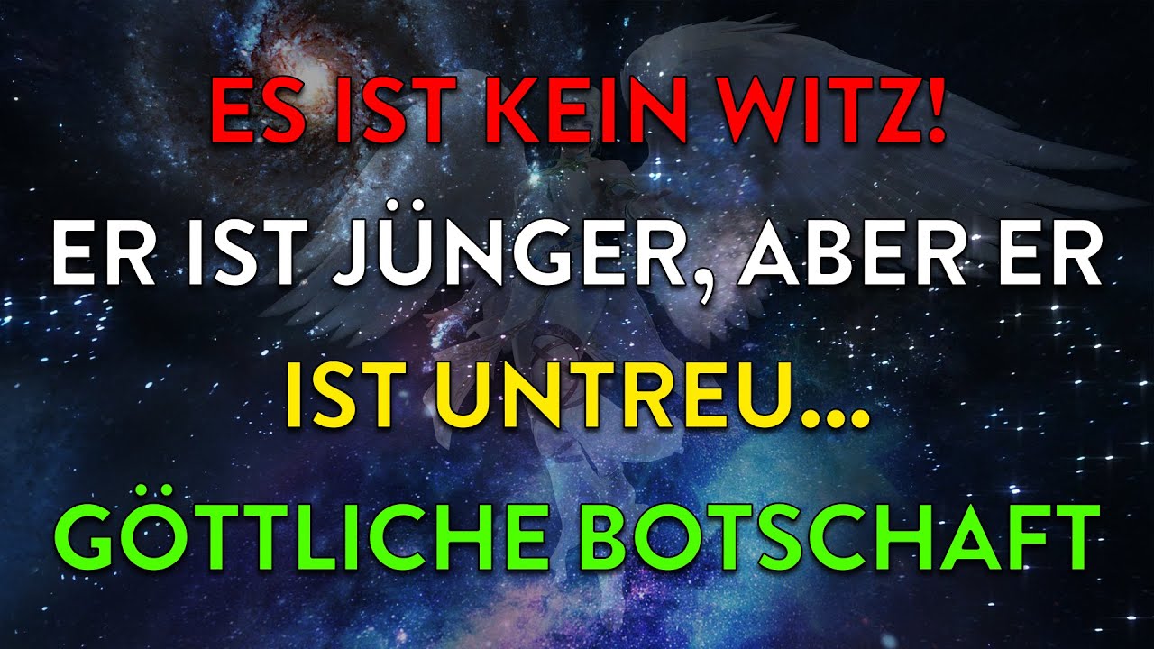 Es Ist Kein Radio Es Ist Kein Video ES IST KEIN WITZ! Er ist jünger, aber er ist untreu... Göttliche