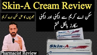 Skin-A cream Uses and side effects review | Tretenoin 0.05 % cream review | Skin A cream benefits screenshot 2
