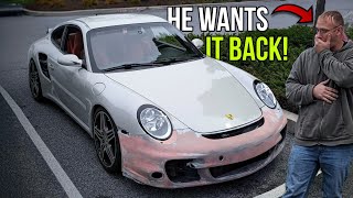 Taking my Porsche 911 Turbo BACK to the previous owner who CRASHED IT!