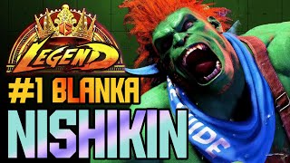 SF6 ♦ Rank #1 Blanka fighting against the TOP JAPANESE PLAYERS! (ft. Nishikin)