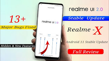 Realme X Realme Ui 2.0 F.03 Stable Update Full Review | Realme X F.03 Android 11 Stable Update