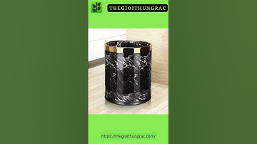 [thegioithungrac.com] Thùng Rác Đá Hoa Cương Sang Trọng – RTRD00001 #thungrac  #baohotot  #xuhuong