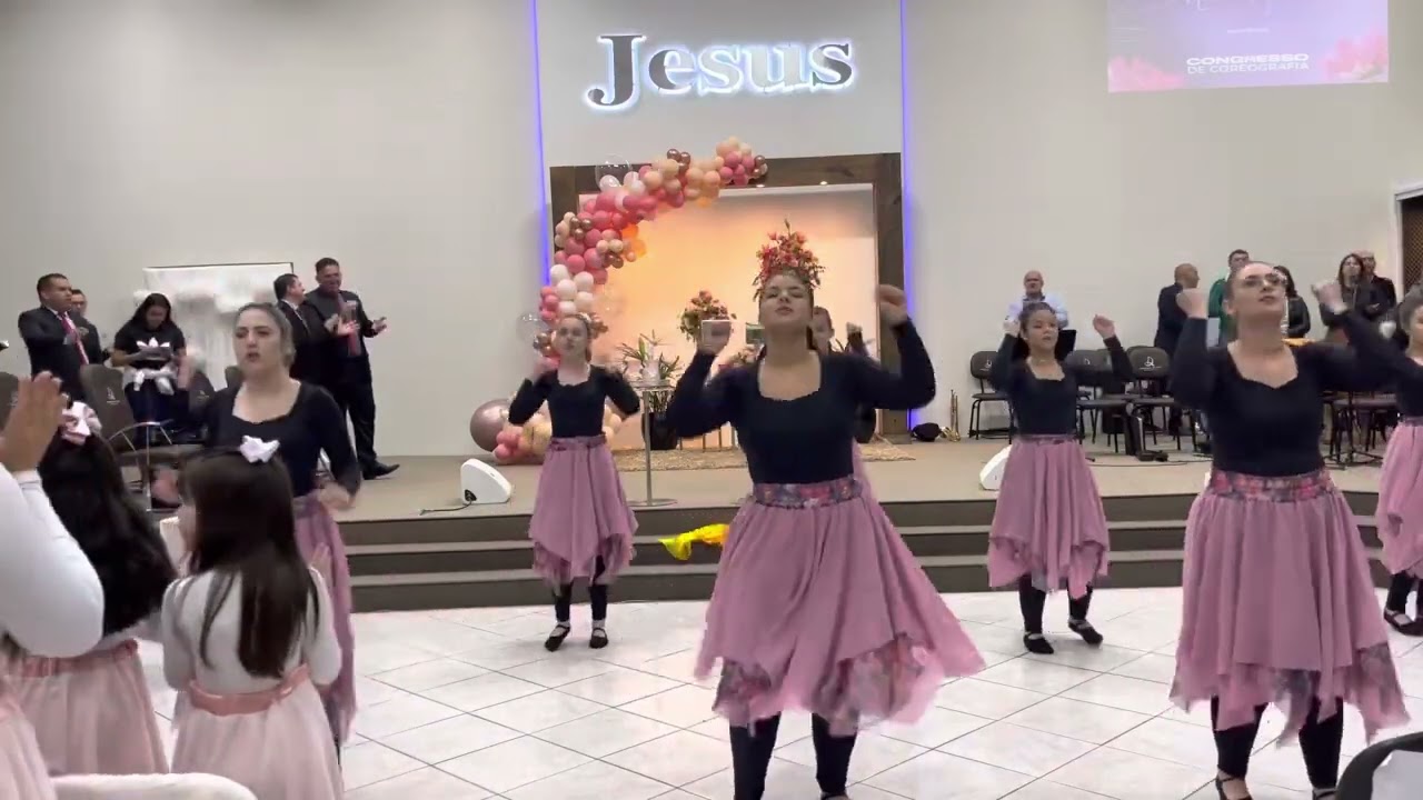 Coreografia - Medley Corinhos de fogo - Expressão de Louvor