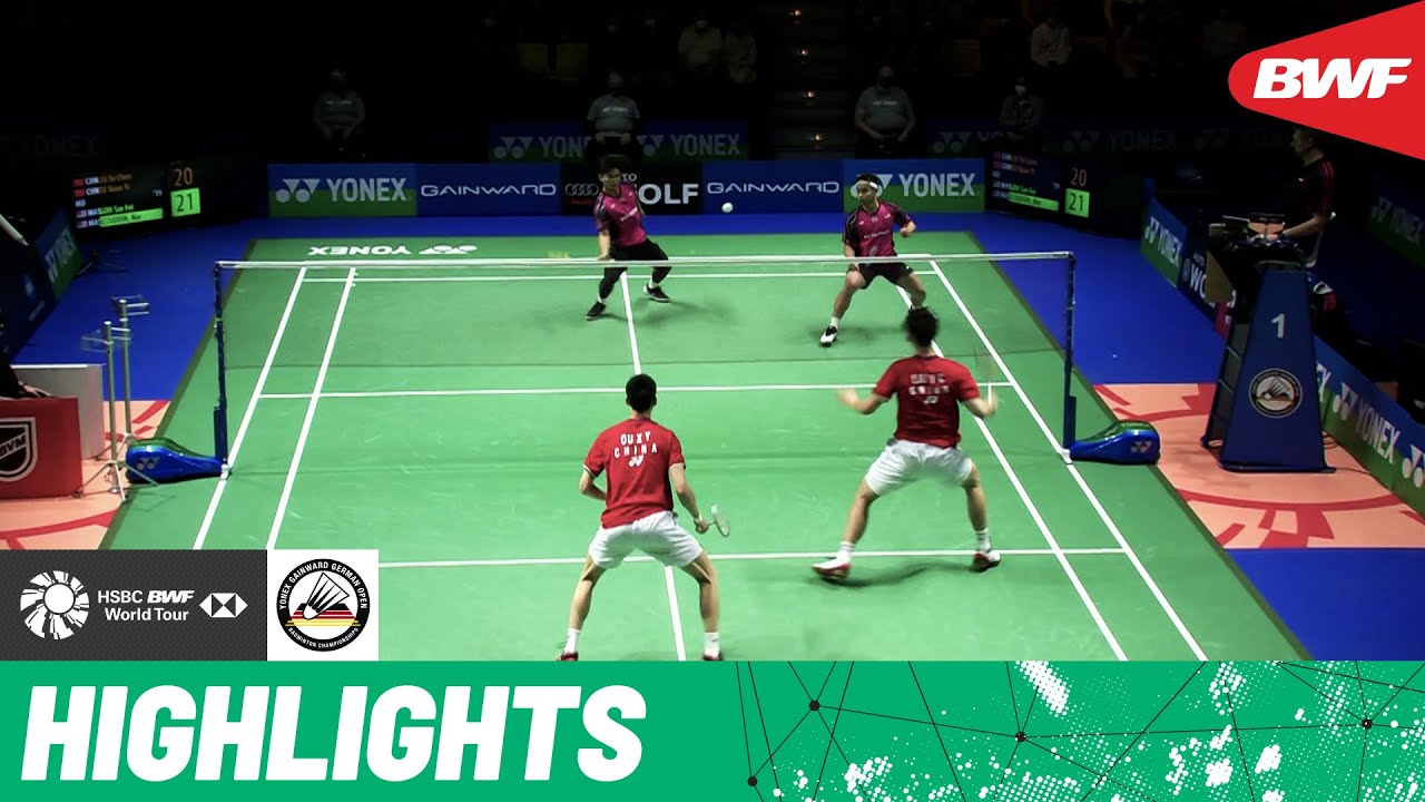 Liu/Ou and Goh/Izzuddin entertain the crowd in a hard-hitting mens doubles final