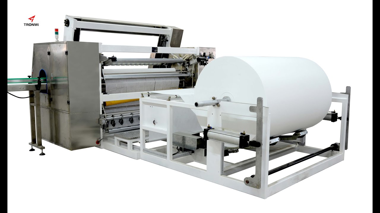2026 Fully automatic canister wet wipes perforating and rewinding machine  
