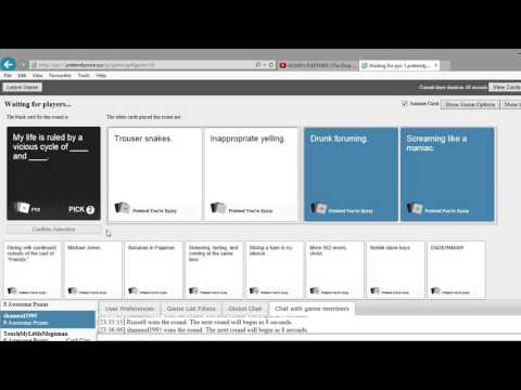 Your Shitty OC | Cards Against Humanity #21 w/ 8feet and RustyS18