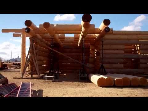 A Custom Handcrafted Log Home - Part 1