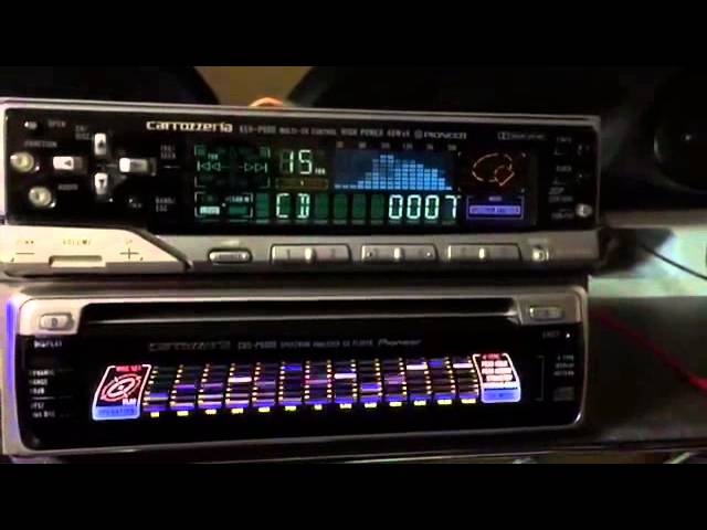 カロッツェリアの古いカーステレオ - YouTube