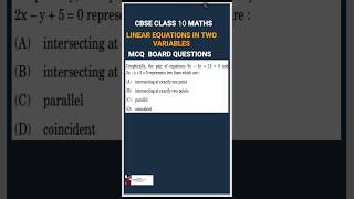 Graphically the pair of equations 8x-4y+12 =0 and 2x-y+5 =0 represents two lines which are:
