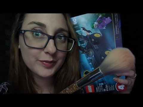 ASMR MOUTH SOUNDS, TRACING & CAMERA BRUSHING
