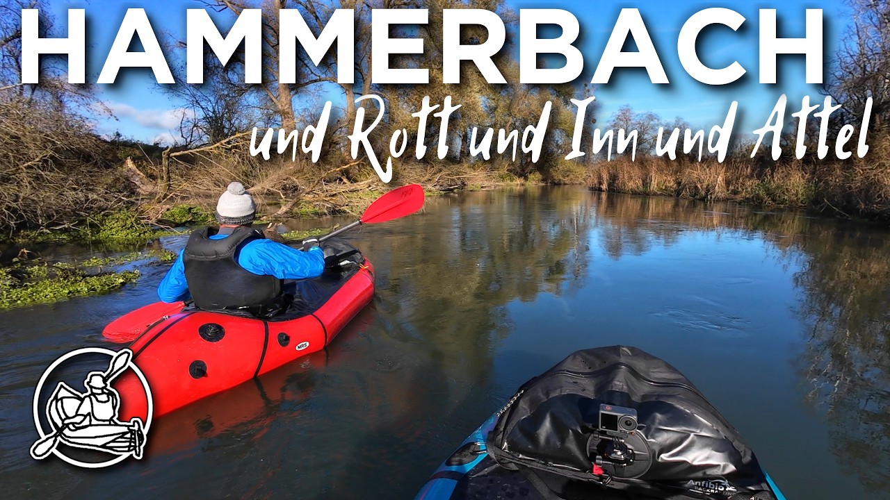 Hammerbach ▸Rott ▸Inn ▸Attel - eine tierisch gute Kanutour im Packraft