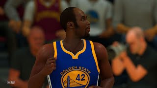 NBA 2K22 - All-Time Warriors vs. All-Time Cavaliers [1080p 60 FPS]