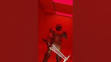 Doomguy in the Backrooms #shorts #backrooms