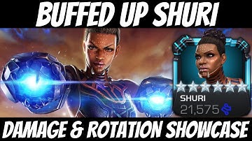 *NEW* SHURI DAMAGE & ROTATION SHOWCASE - RANK 4 GAMEPLAY
