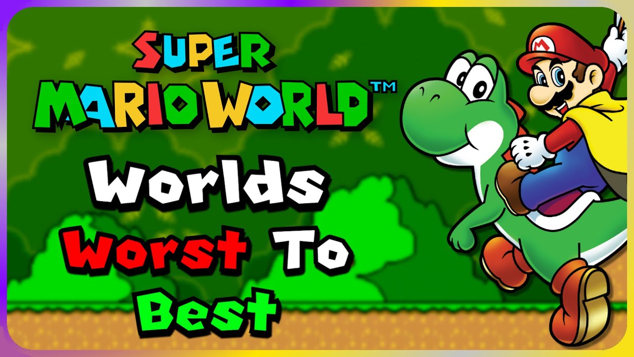 Рейтинг всех миров в Super Mario World