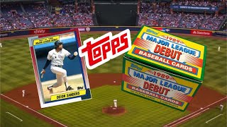 1989 Topps Major League Debut Rookie Set Break #baseballcards #baseball #topps #setbreak