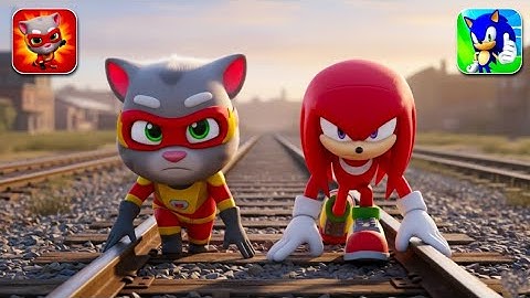 Talking Tok Hero Dash Vs Sonic Dash 2, New update