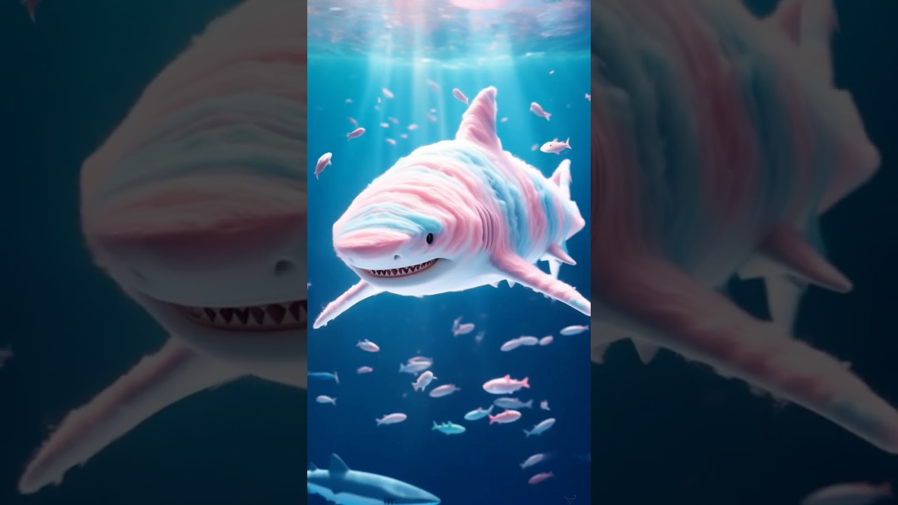 SHARKS + CANDY FUSION! 🦈🍬🍭🍫 