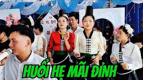 SÀN THÁI TÂY BẮC // Anh chị em bản Huổi Hẹ - Nặm ét (cũ), tại buổi lễ VQ Thu Mơ 💞 Mạnh Cường