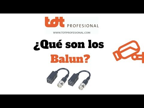 Vídeo: Què és el balun de vídeo a CCTV?