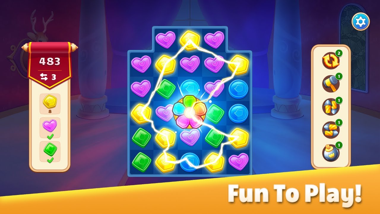 Match 3 Decorating Home Decor Game Gameplay Android Mobile YouTube