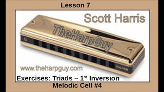 DM48 Lesson 7 Exercises Triads 1st Inversion Melodic Cell 4