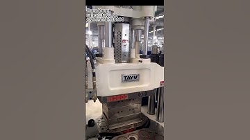 TAYU vertical injection molding machine application Eyeglass frame injection molding machine video