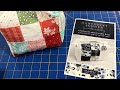 Scrap Fabric Quilted boxy zippered pouch #quiltmagic #quiltedgifts #handmade