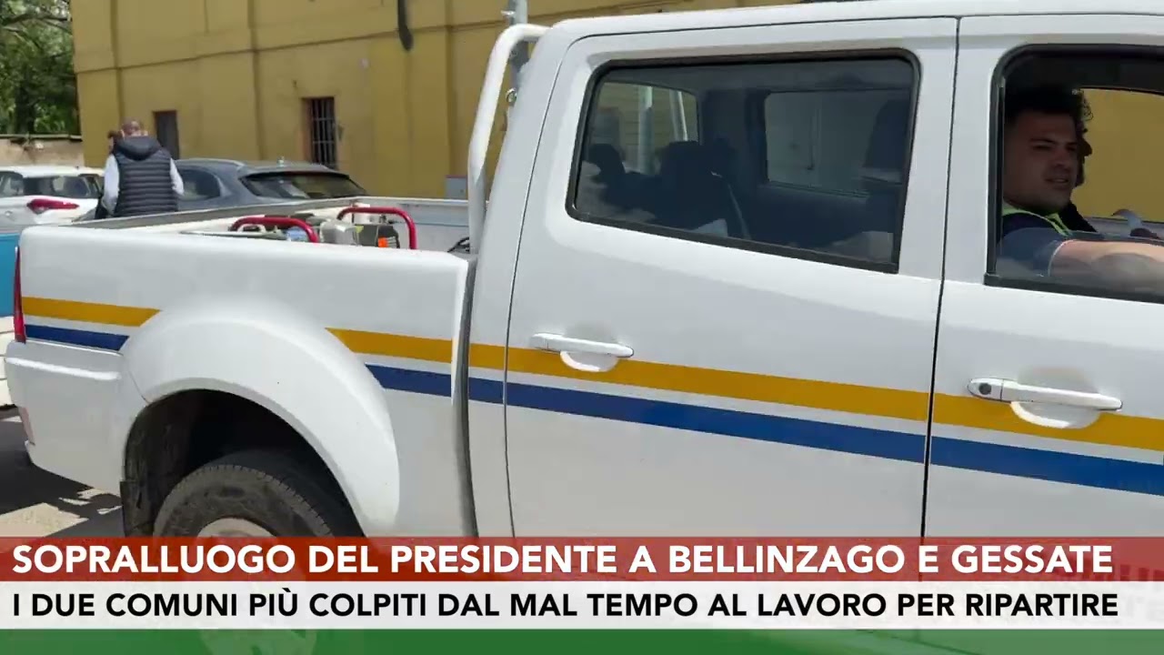 Sopralluogo del Presidente a Bellinzago e Gessate