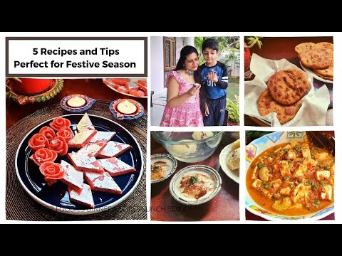 5 Recipes | Easy and Quick | Perfect for Diwali