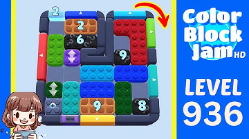 Color Block Jam Level 936 Solution Walkthrough