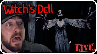 SCARY New Horror Game 😱 Witch's Doll  [🔴LIVE]
