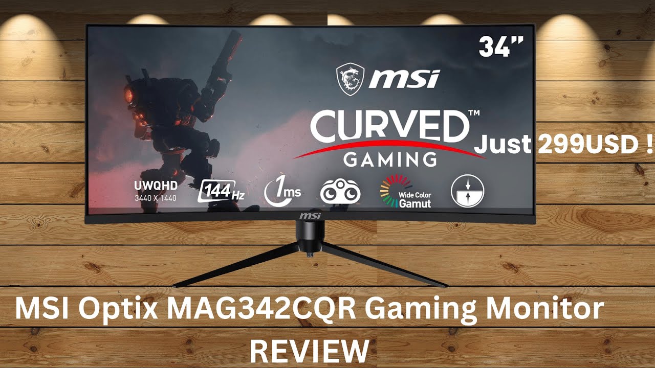 【発送方法変更】MSI 湾曲モニター MAG342CQ 34インチ144hz MSI、34型湾曲ウルトラワイドディスプレイ「Optix MAG342CQ」を本日5