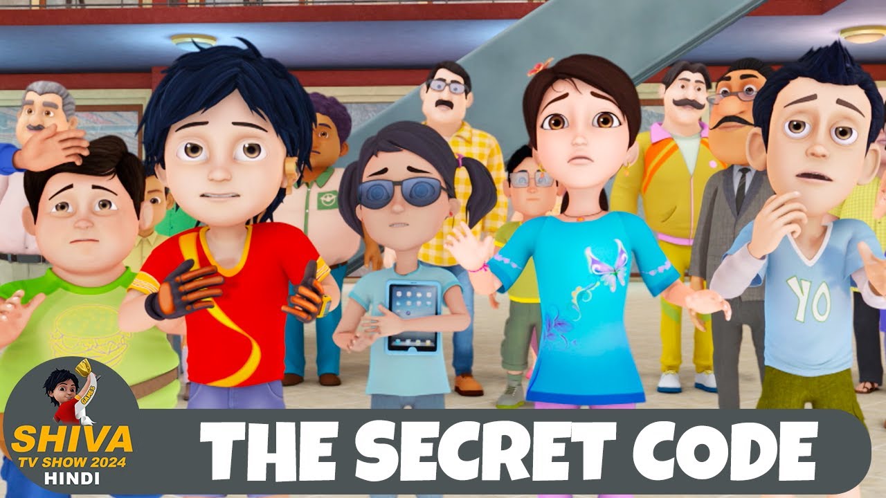 The Secret Code | शिवा | Full Super Episode 61 | Funny Action Cartoon | Shiva Show Hindi