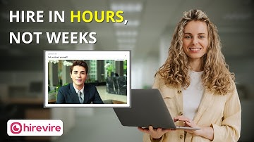 How to Use One-Way Video Interviews to Save Time 2025 | Bulk Hiring | Hire Better, Faster | Hirevire